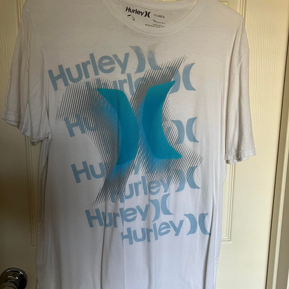 Hurley white t-shirt